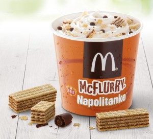 McFlurry Napolitanke