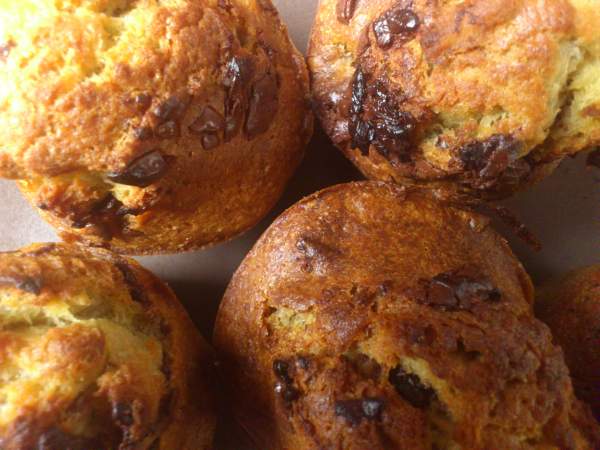 Muffini s bananama i orasima