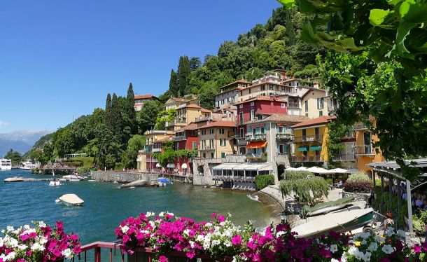 varenna jezero como