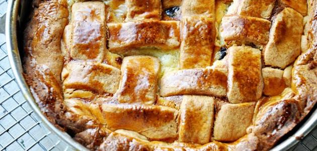 Uskrsna pita s pinjolima i ricotta sirom