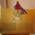 Povelja osnutka vezana za otvaranje Veleposlanstva Kraljevine Maroko u Republici Hrvatskoj 12.travnja 2013.