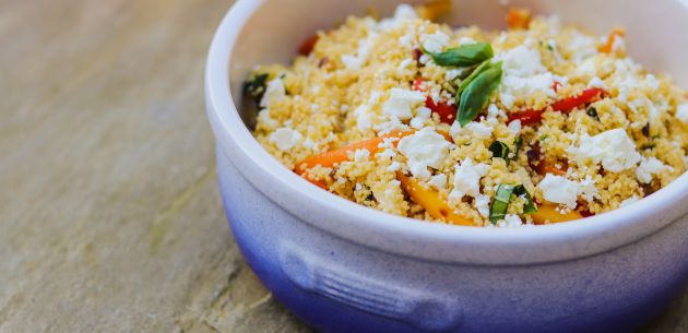 Kus kus s povrćem, narančom i limunom kao stvoren za zimski lagani obrok