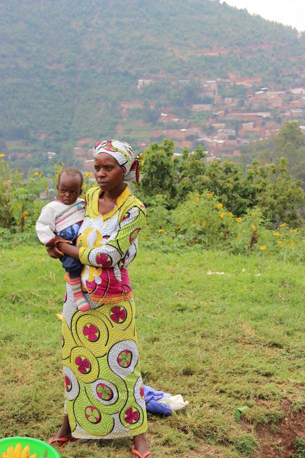 žena i dijete kigali