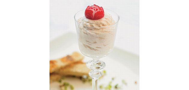 Salmon mousse
