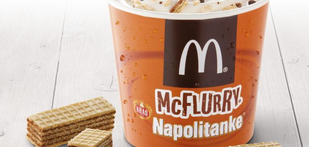 McFlurry Kraš Napolitanke