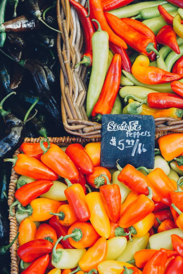 paprika tržnica povrće hrana