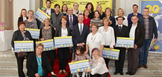 Svečana dodjela donacija natječaja RBA „20 donacija za 20 godina“