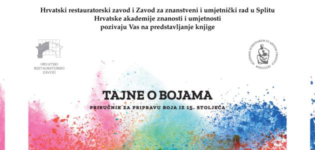 Predstavljanje knjige Tajne o bojama