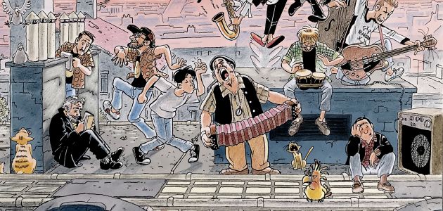 Strip crtač Edvin Eddy Biuković u Klovićevim dvorima