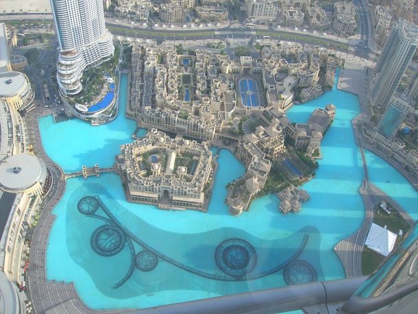 dubai fontane pogled