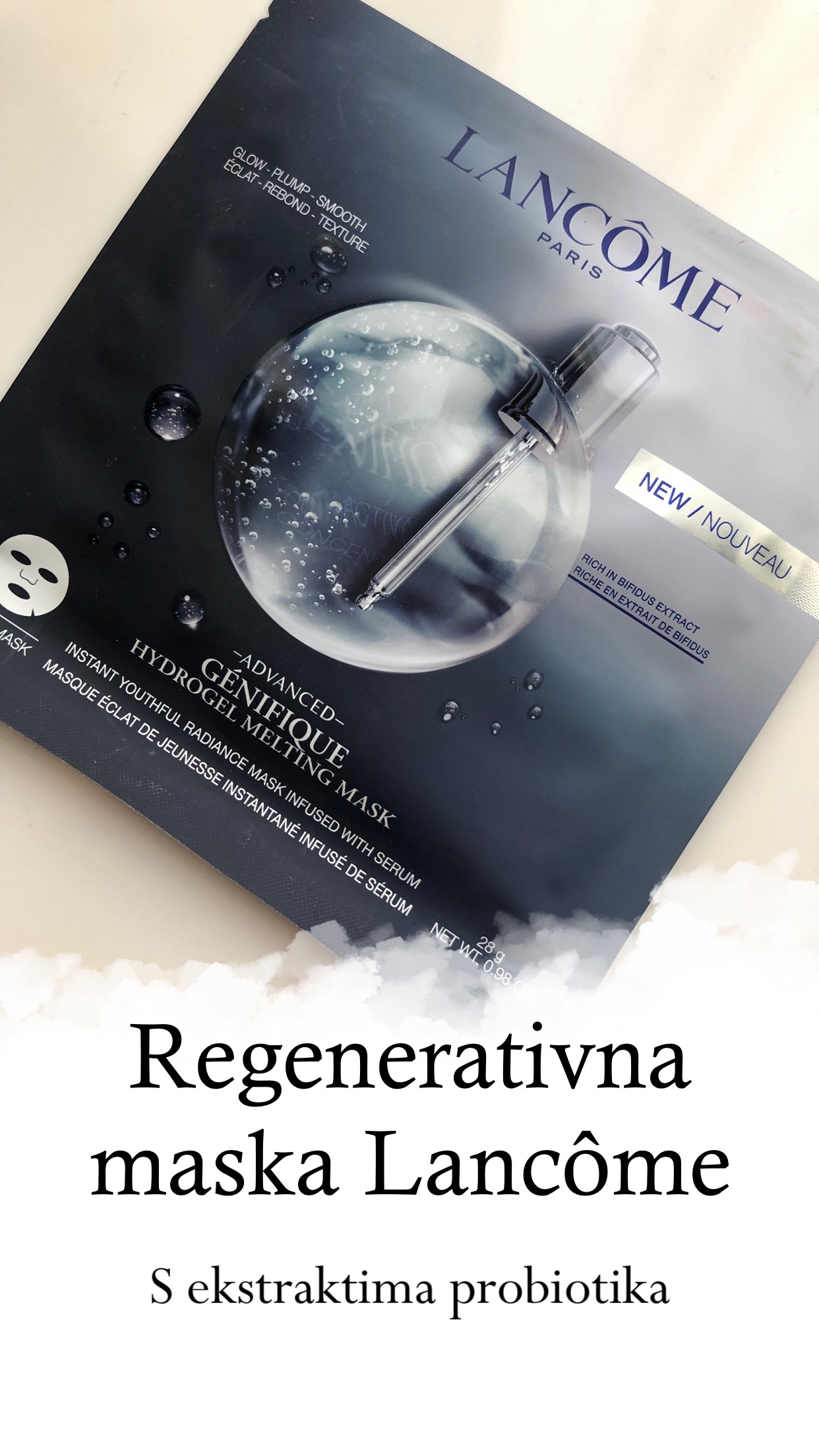 regenerativna maska za lice