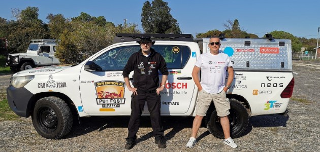 Tim Fat Buryats odradio Namibijsku trasu