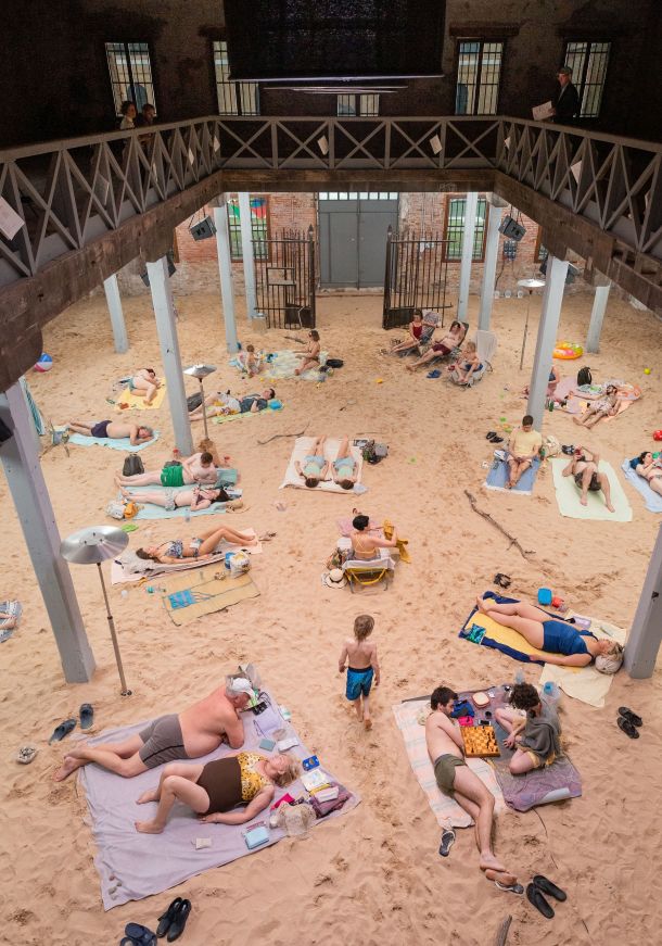 13_Sun&Sea (Marina), opera-performance by Rugile Barzdziukaite, Vaiva Grainyte, Lina Lapelyte at Biennale Arte 2019, Venice © Andrej Vasilenko