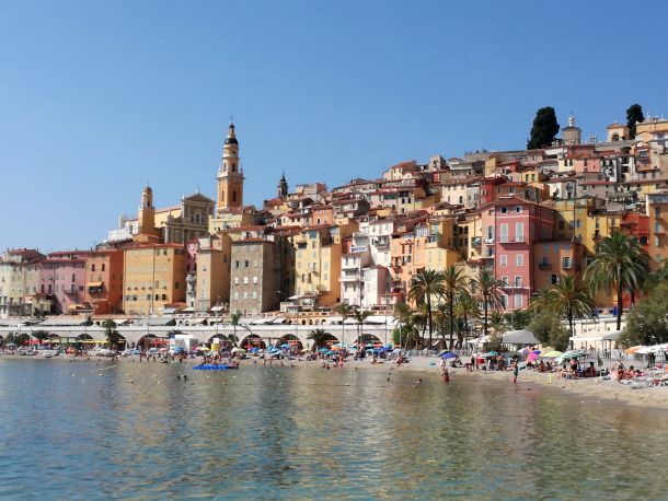 grad menton azurna obala