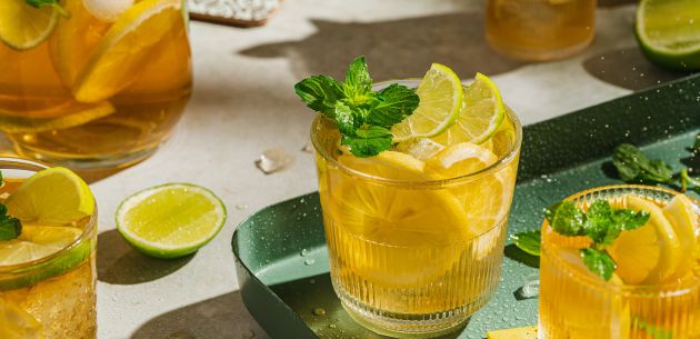 vitamnski sok limun menta med