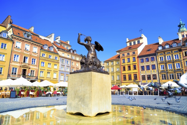 Old Town Market Square - Warsaw, Poland