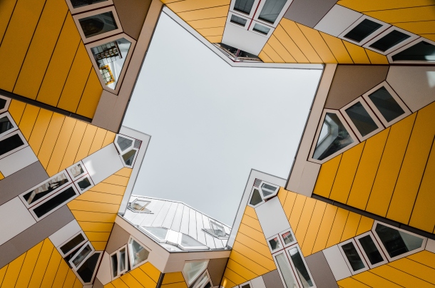 Cube houses Rotterdam nizozemska