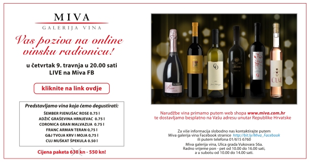 onlne vinska radionica