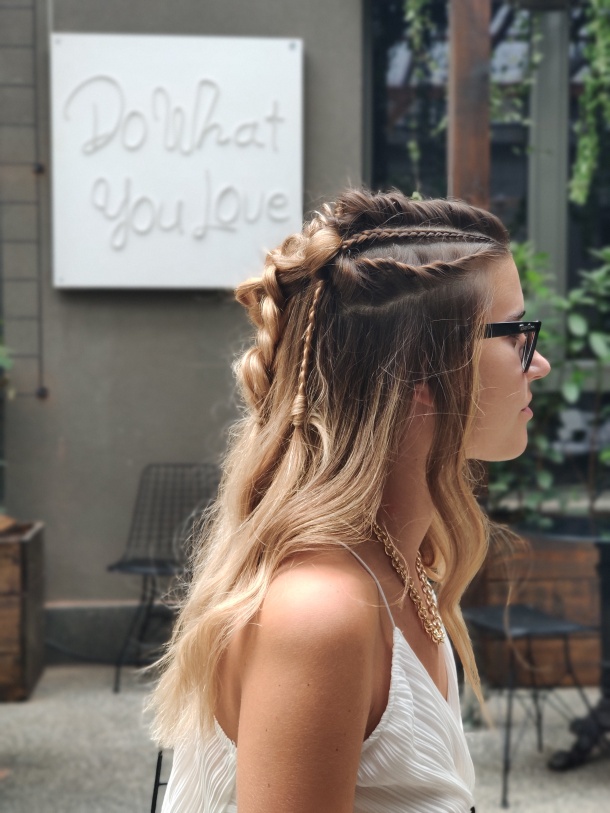 Boho frizura
