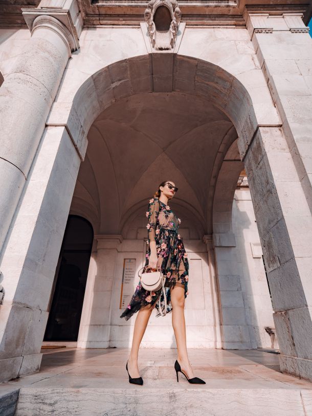 haljina torbica moda fashion Stehlik