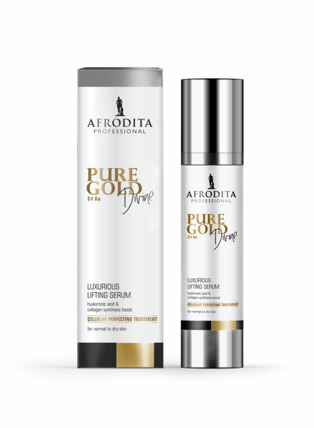afrodita kozmetika Pure Gold Divine Serum