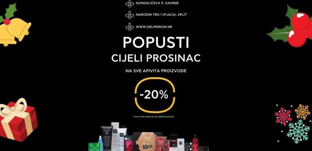 Apivita daruje kupce s 20% popusta cijeli prosinac
