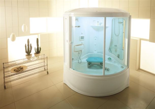 Vodotehnika kada kabina sauna