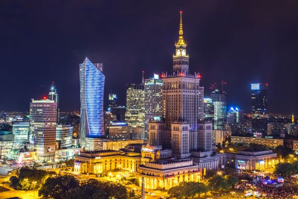 grad varsava poljska