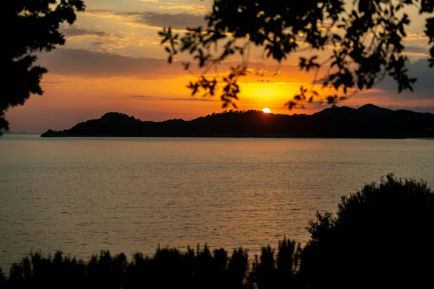 otok lopud zalazak sunca