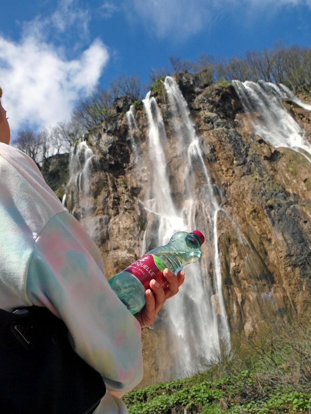 plitvicka jezera slap mineralna voda