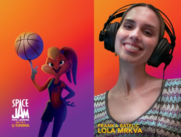 Franka Batelic space jam crtani film