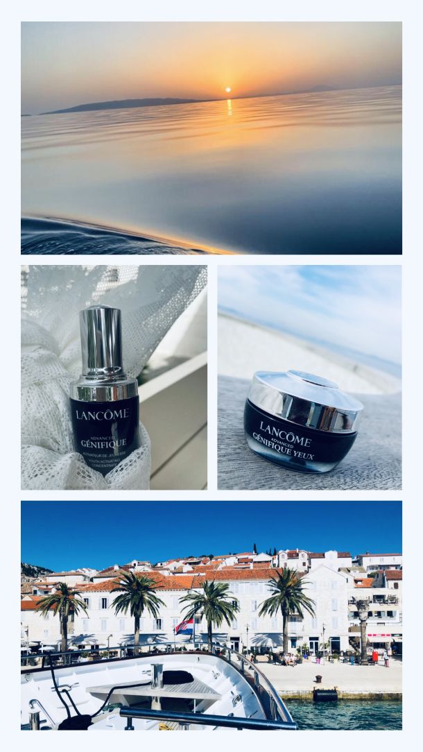Lancôme Advanced Génifique krema i serum na moru