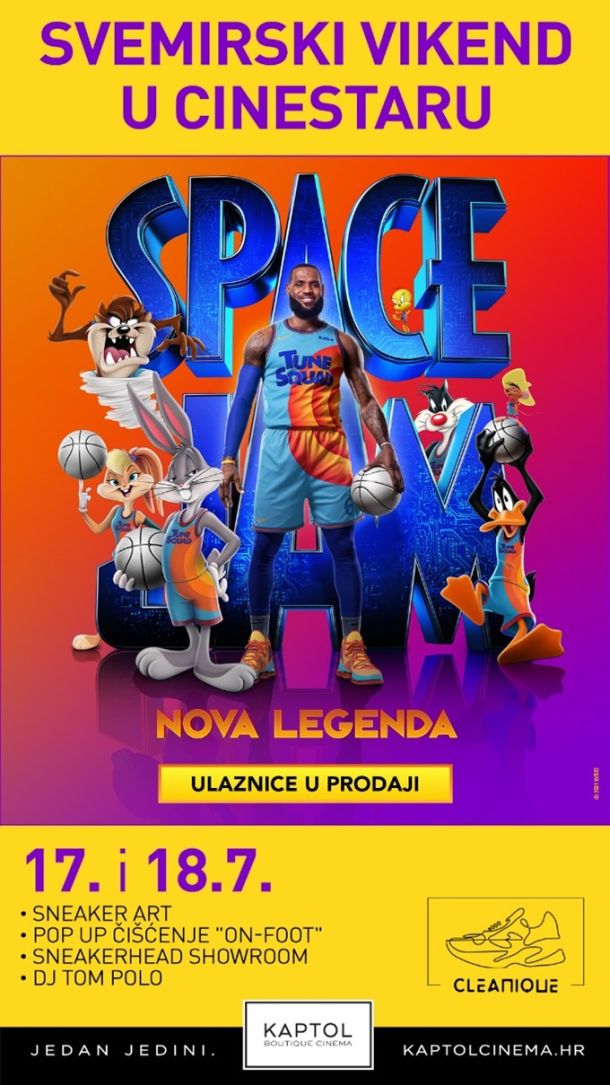 animirani space jam Svemirski vikend