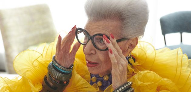 H&M IRIS APFEL MODA FASHION
