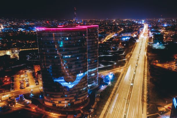Sky Tower zagreb batman