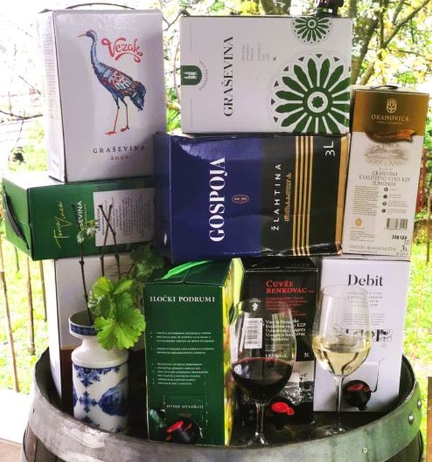 vina u tetrapaku Bag in Box vina