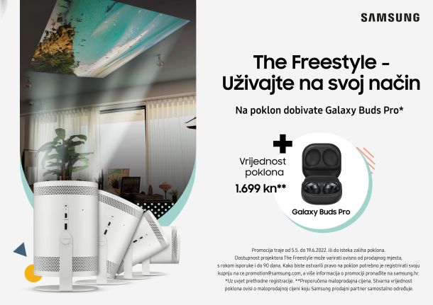 The Freestyle+Galaxy Buds Pro