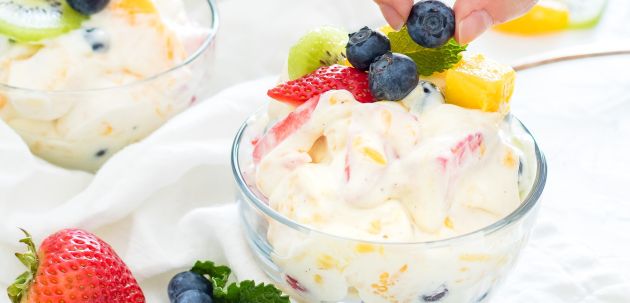 recept za vocnu salatu salata