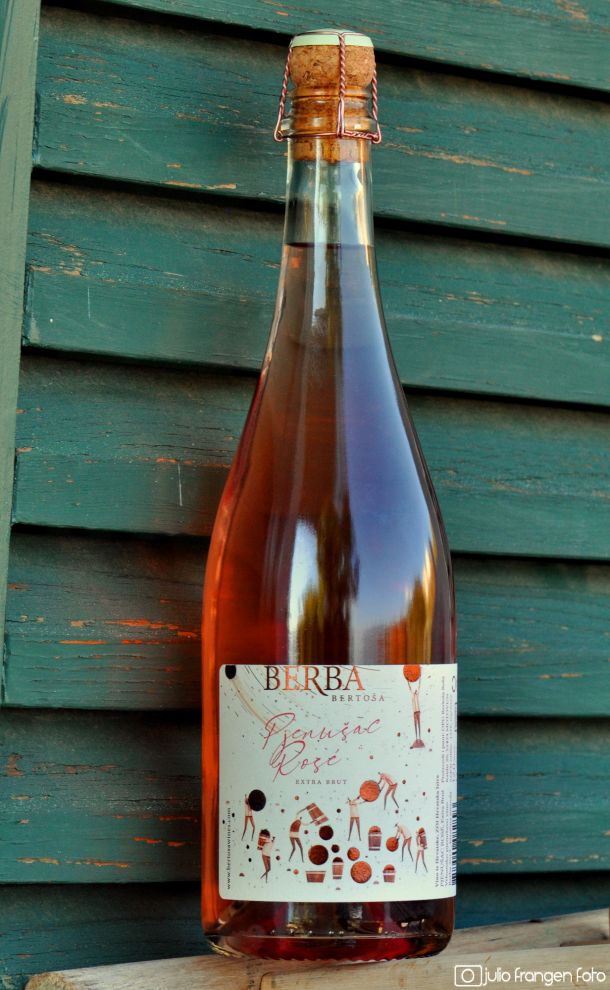 Bertoša pjenusac rose butelja(