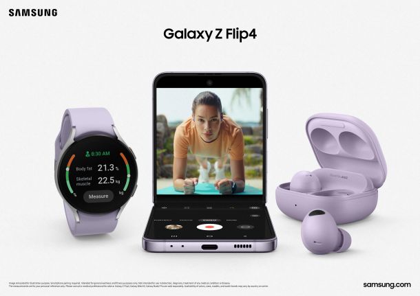 Samsung galaxy zflip4 flexcam ecosystem