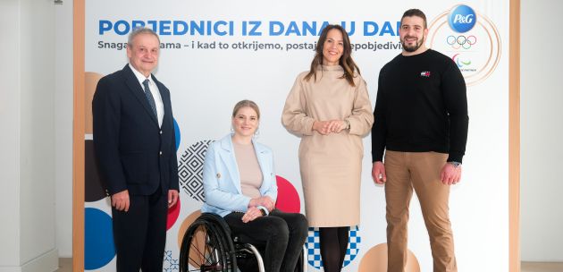 Hrvatski paraolimpijski odbor i tvrtka Procter & Gamble Hrvatska objavili sjajnu suradnju