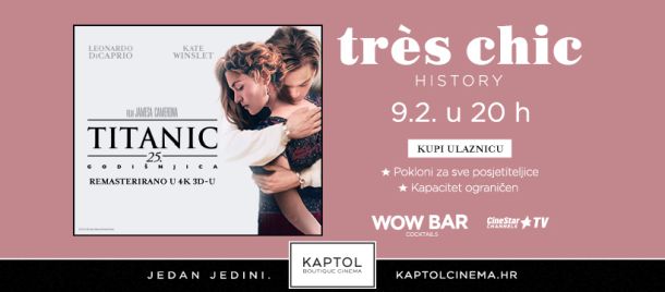 kino kaptol film Titanic 2023