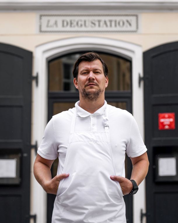 restoran prag La Degustation Bohême Bourgeoise chef Oldřich Sahajdák