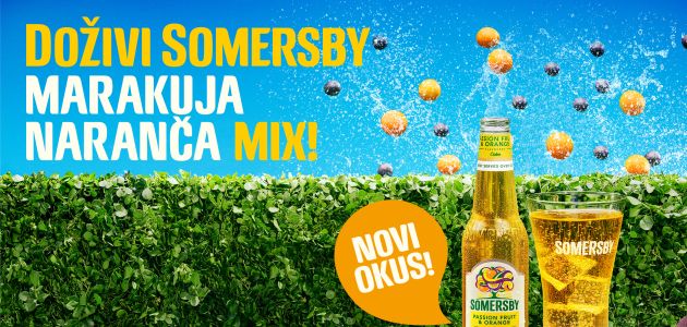 Stigao je novi Somersby Marakuja Naranča