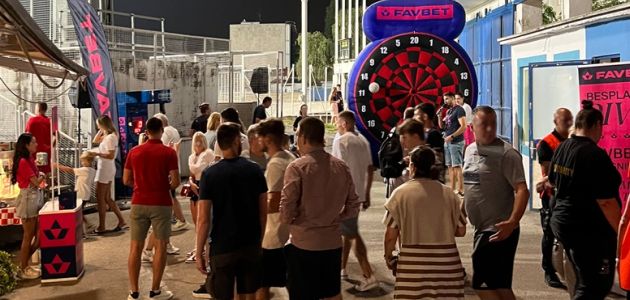 Održane Favbet zabavne igre na nogometnoj utakmici