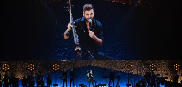 Hauser i Novak Đoković priredili show na beogradskoj pozornici