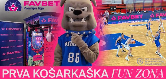 Fun zona FAVBET-a razveselila je sve posjetitelje košarkaške utakmice