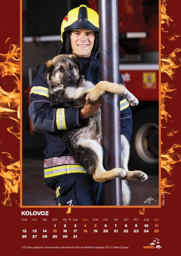 hoyka zapali u dumovac kalendar pas vatrogasac