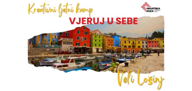 Kreativni ljetni kamp u Velom Lošinju
