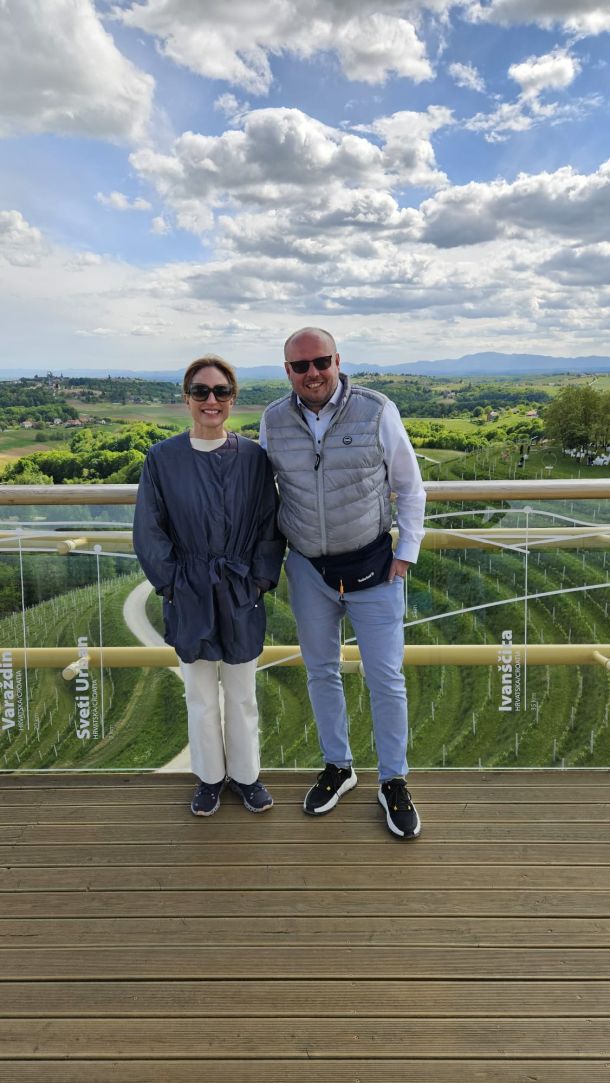 Katherine Cole i Tomislav Tuđen